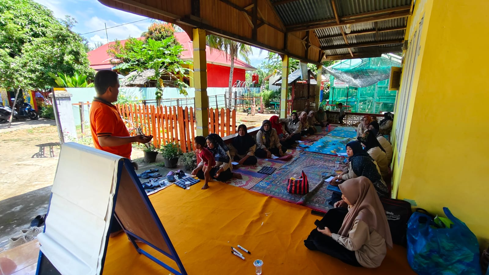 Sekolah Lapang Komoditi Kelapa Tanggal 11 Juli  2024 di Kecamatan Ranah Pesisir
