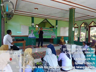 Pertemuan Ke 4 SL Ternak ayam kelompok tani serumpun Nagari Talang Balarik 