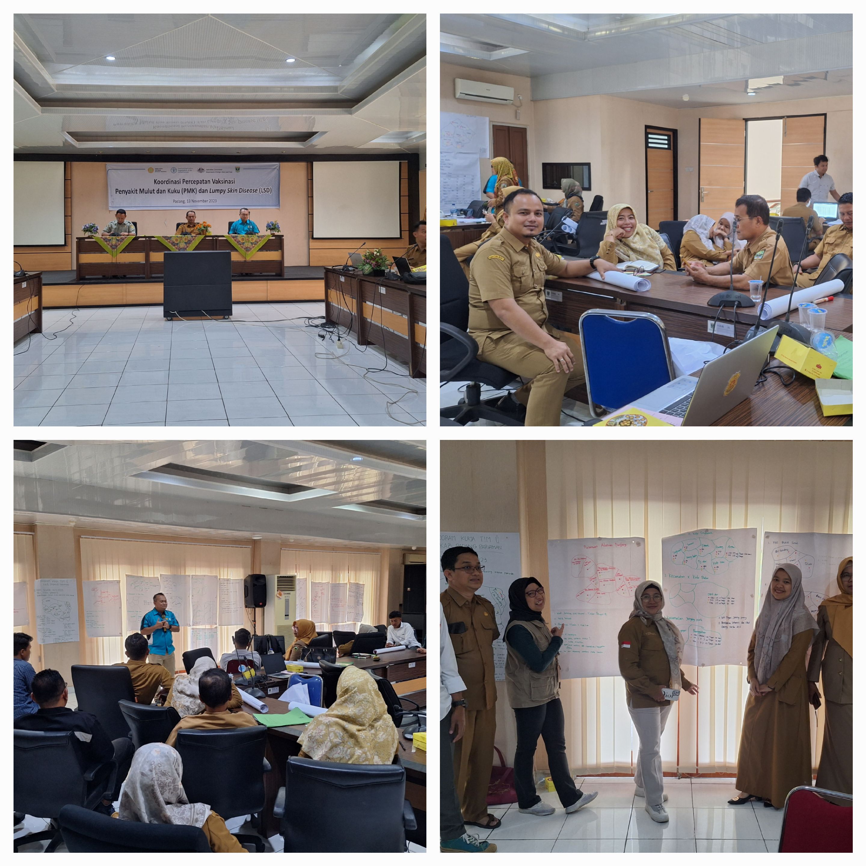 Koordinasi Percepatan Vaksinasi Penyakit Mulut dan Kuku (PMK) dan Lumpy Skin Disease (LSD)