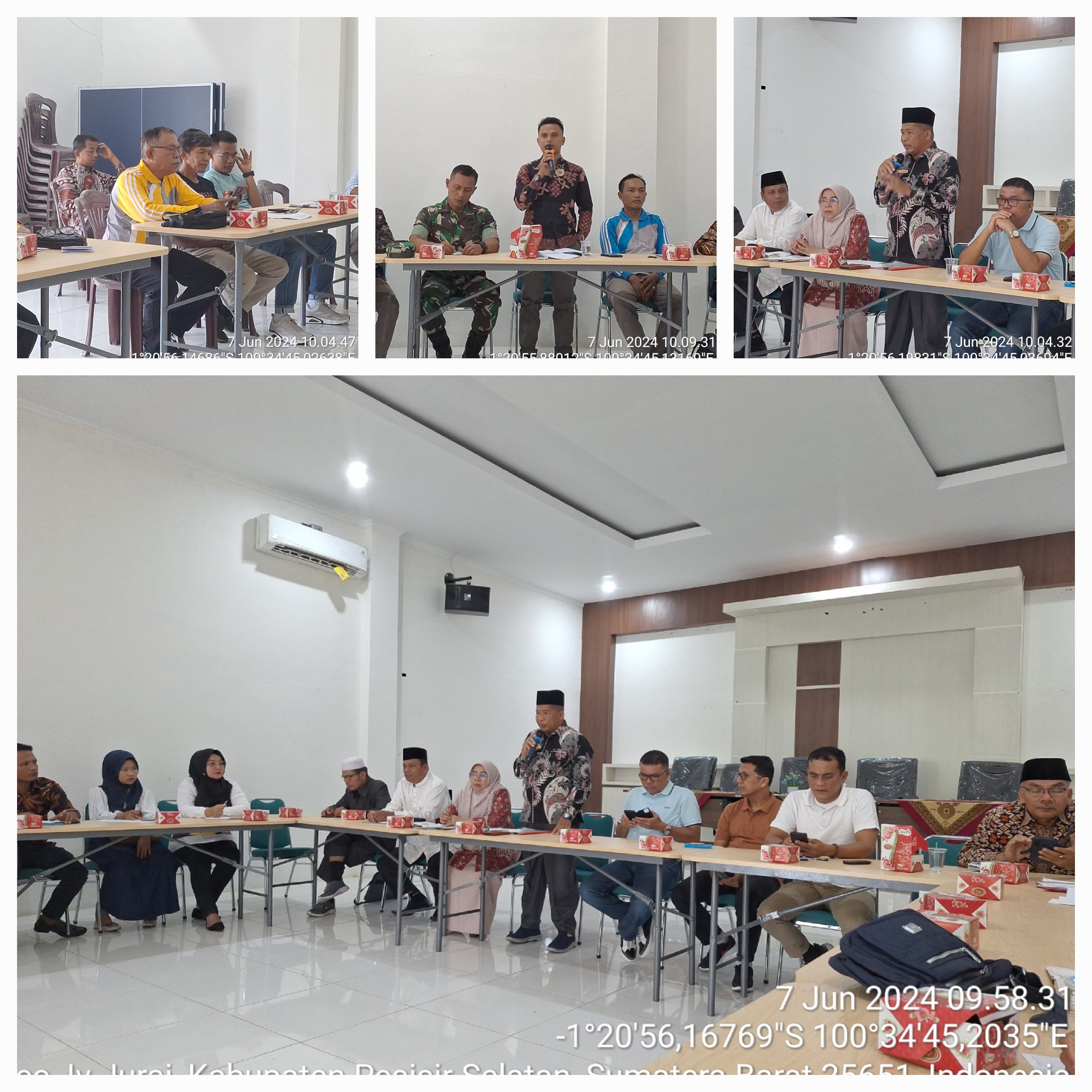 RAPAT KOORDINASI “KAMPUNG ZAKAT” DI KEMENAG PESSEL