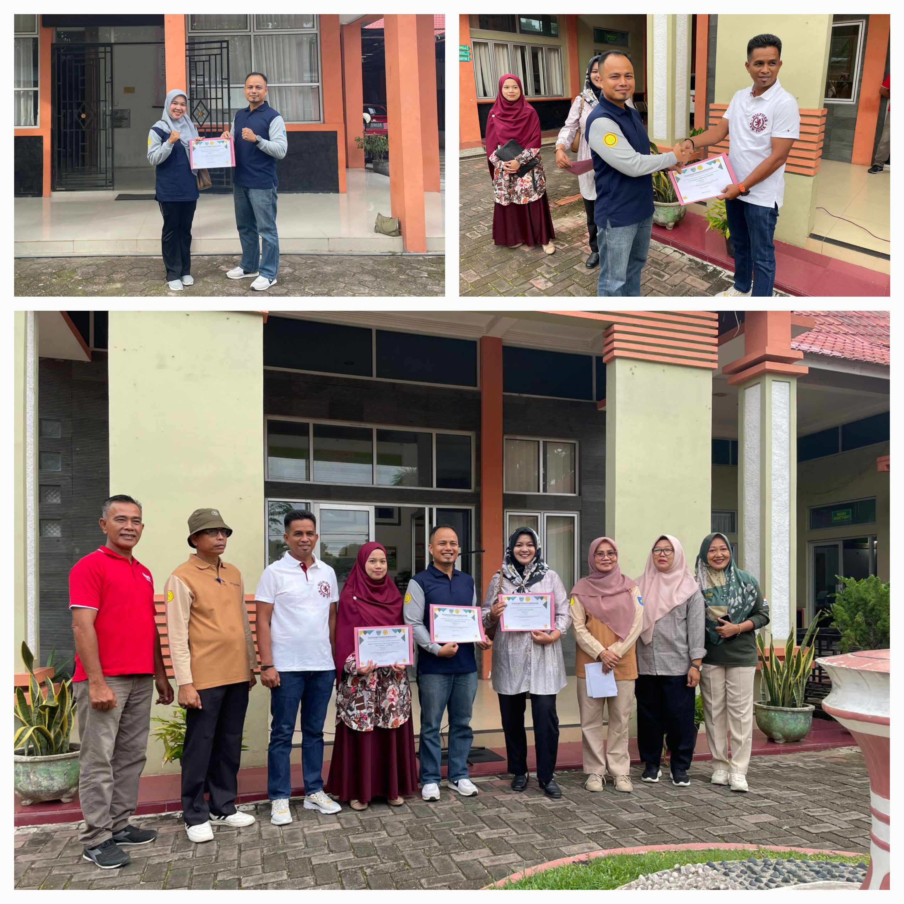 PUSEKSWAN TERPADU PAINAN MENERIMA PENGHARGAAN PERINGKAT 2 TERBAIK KONTRIBUTOR PPID DI DINAS PERTANIA