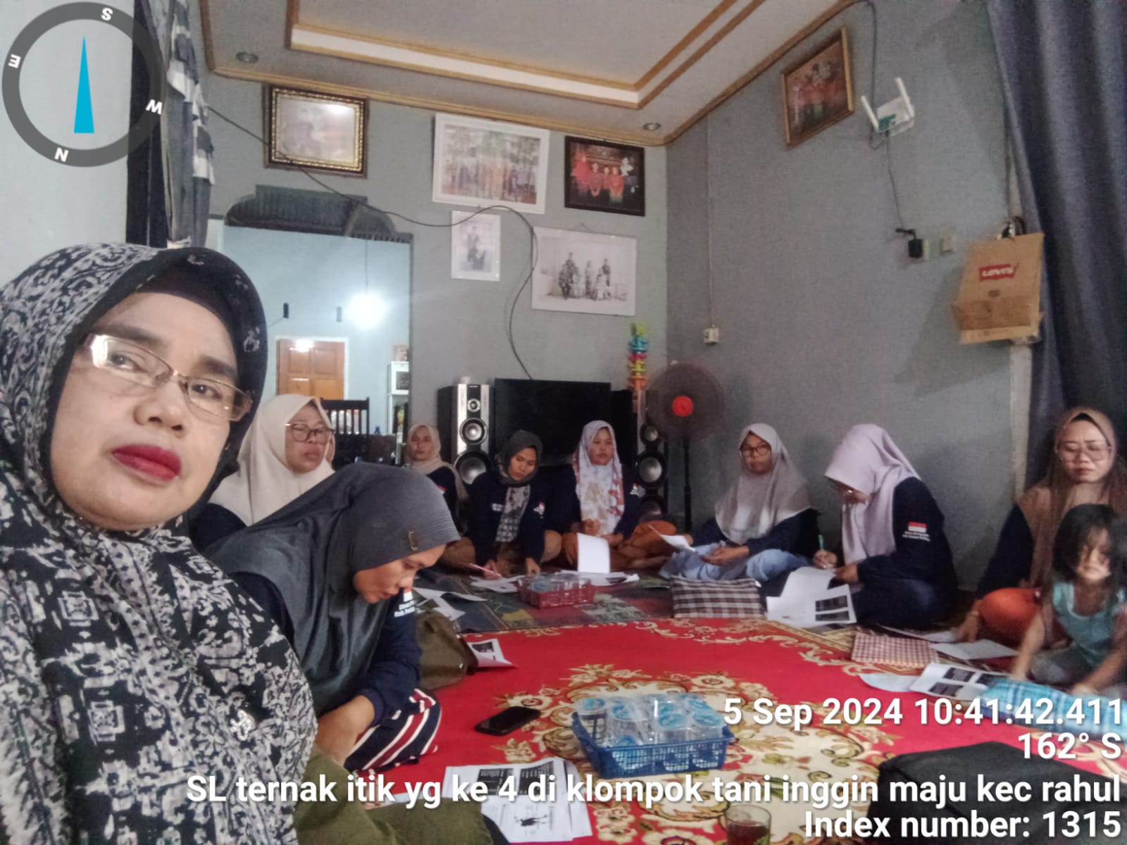 Pertemuan Ke 4 Penutupan SL Budidaya Ternak Itik Petelur Kelompok Tani Ingin Maju Nagari Kampung Ten