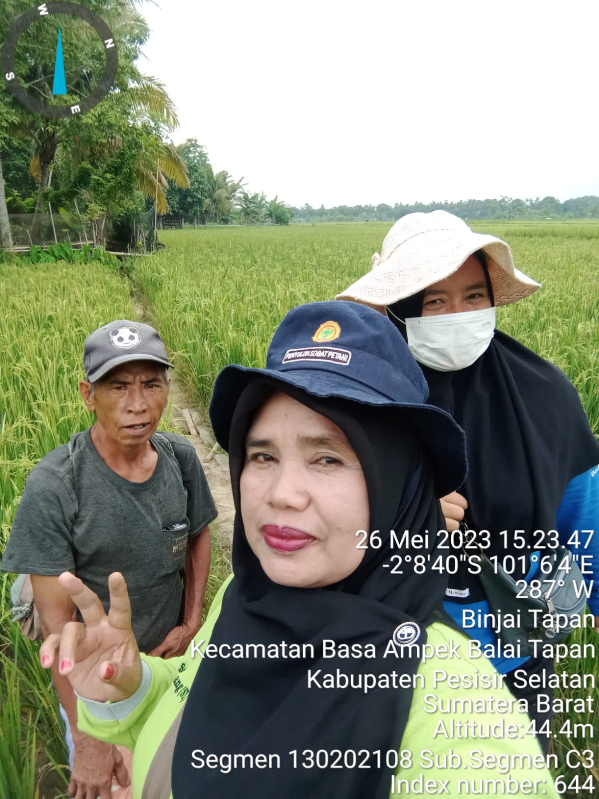 PENGAMATAN TITIK KSA NAGARI BINJAI TAPAN