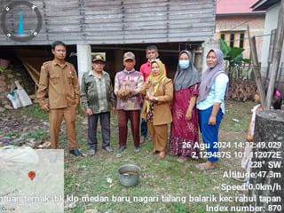  BANTUAN TERNAK ITIK KELOMPOK TANI MEDAN BARU NAGARI TALANG BALARIK