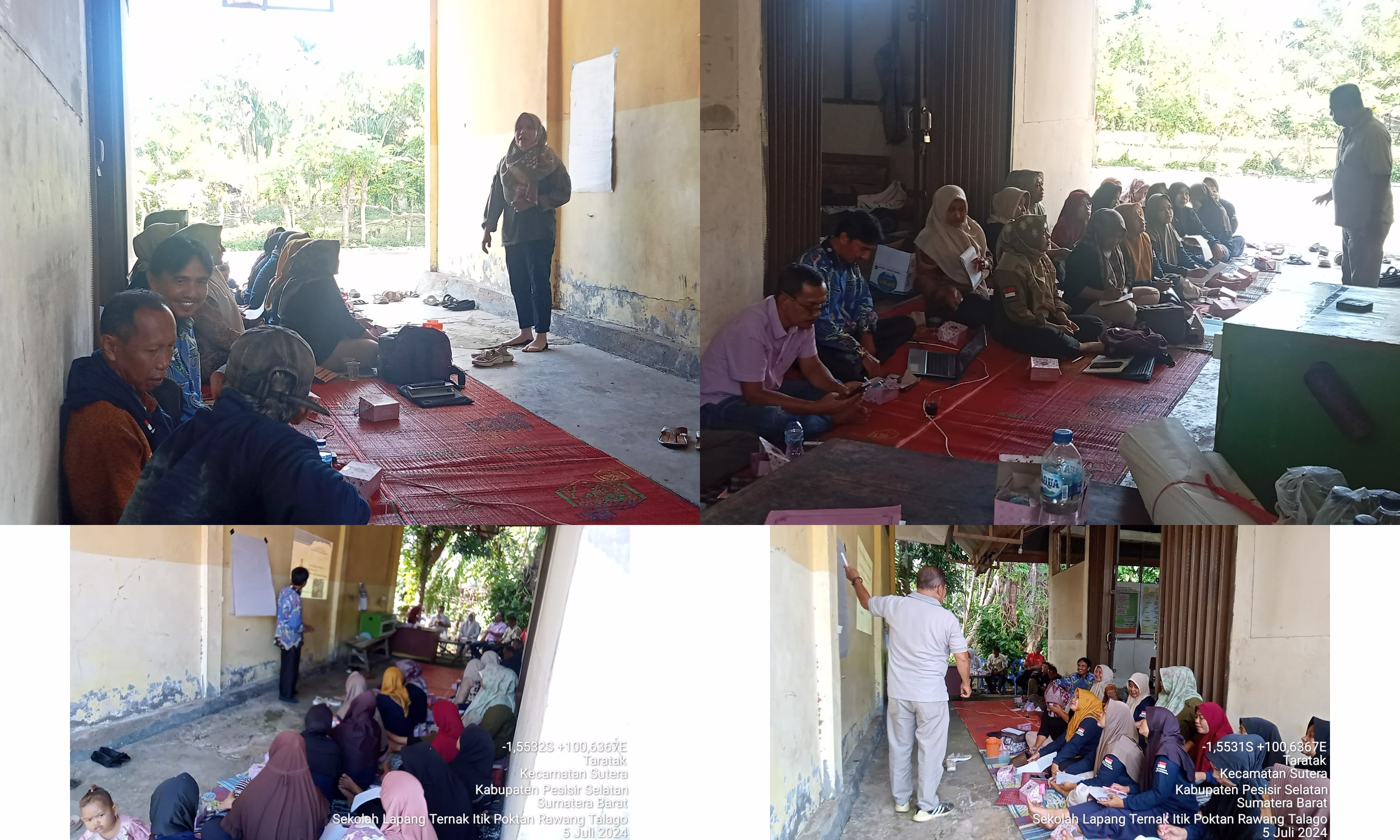 SEKOLAH LAPANG TERNAK ITIK BEKALI PENGETAHUAN ANGGOTA POKTAN RAWANG TALAGO