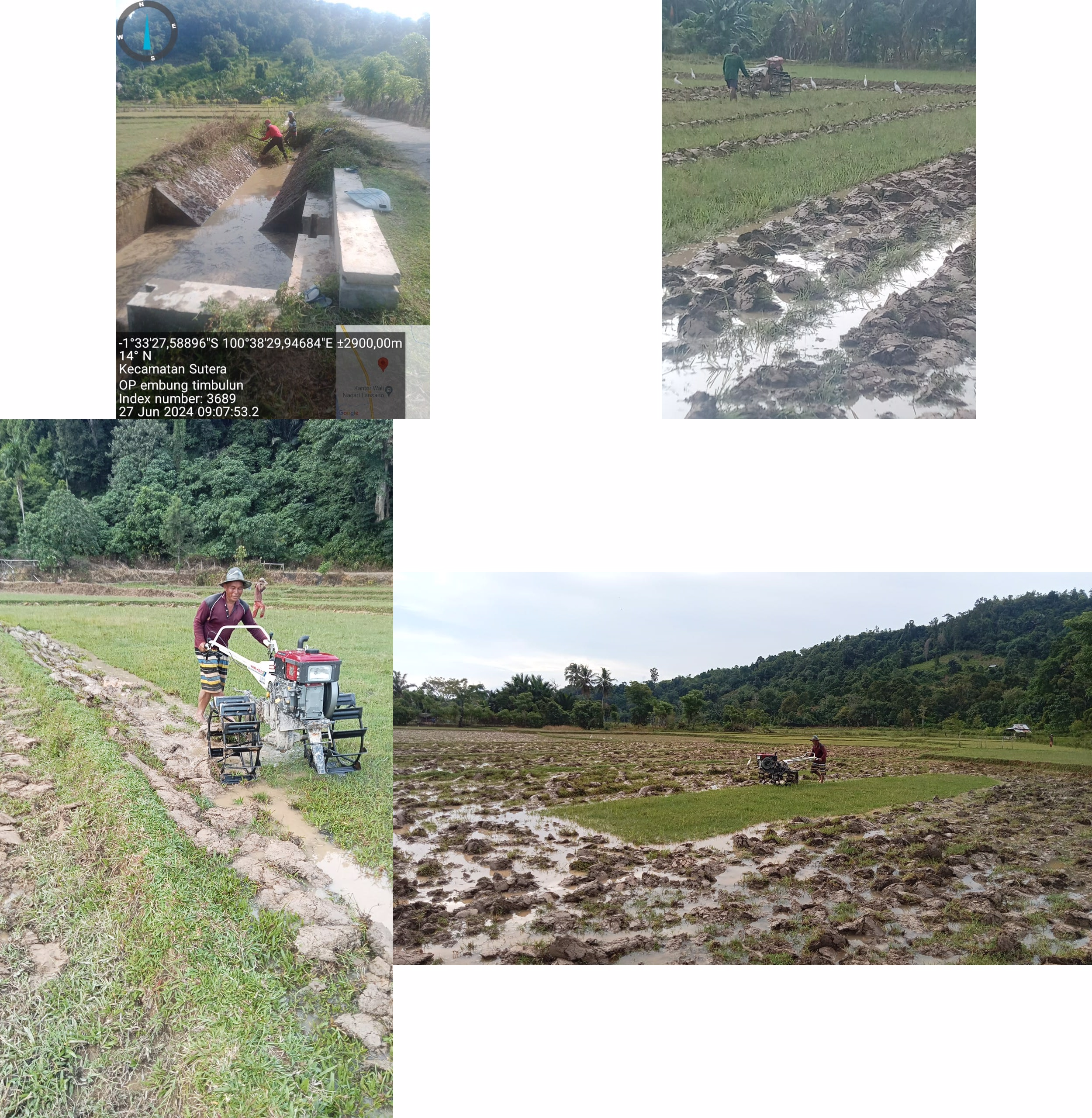 HOREEEE….!!!!! WKPP TARATAK TURUN KE SAWAH