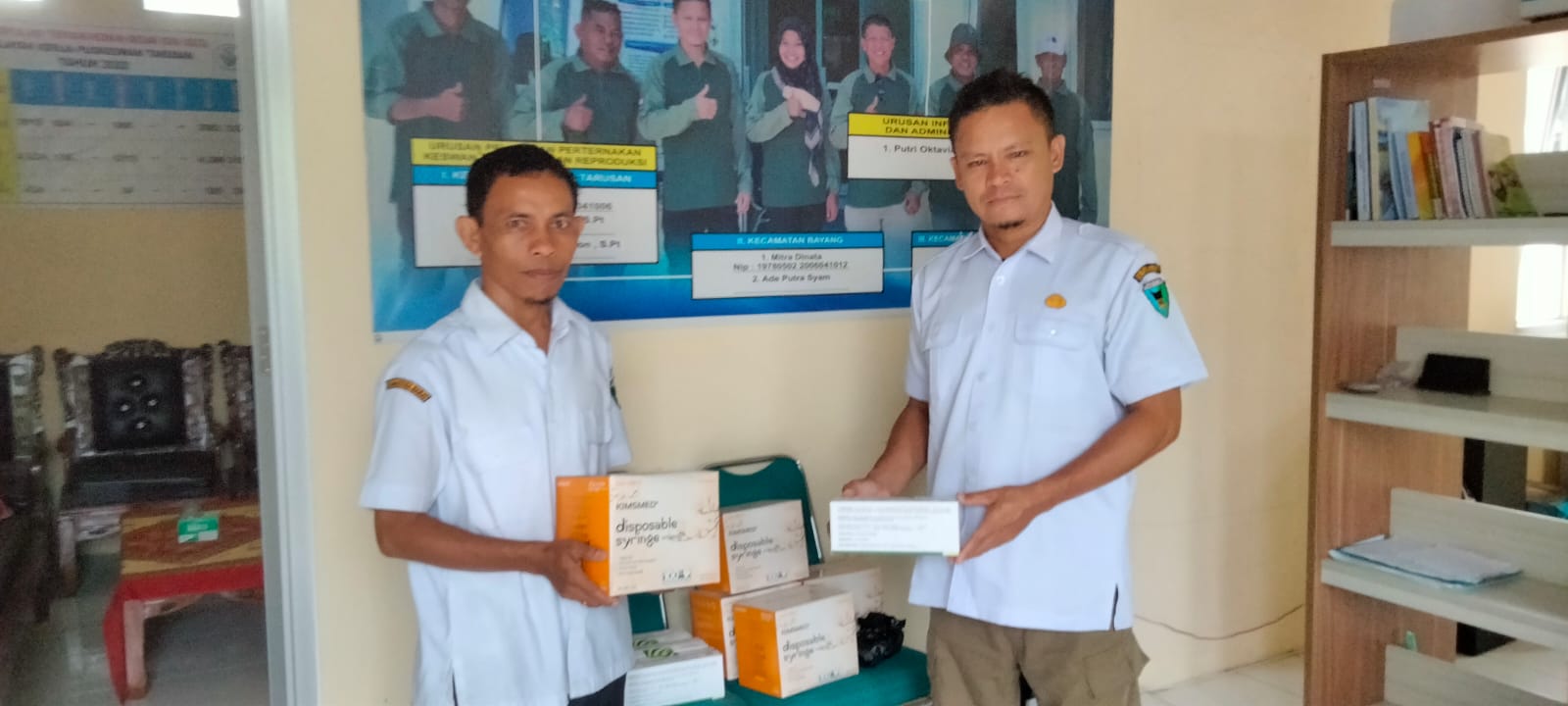 Evaluasi Pemakaian Vaksin PMK ke Puskeswan Tarusan