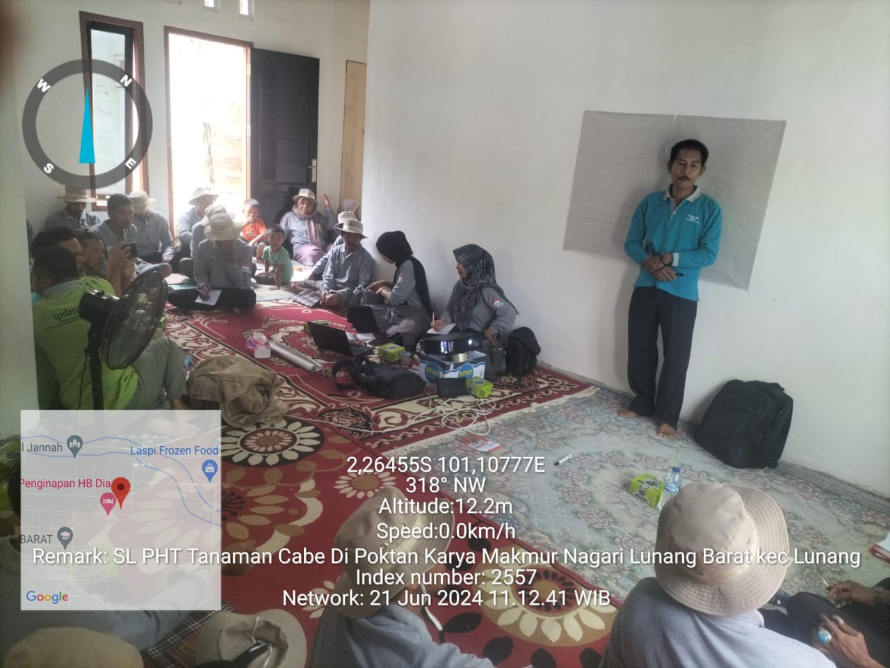 Sekolah Lapang PHT Cabe Poktan Karya Makmur Pertemuan ke 3