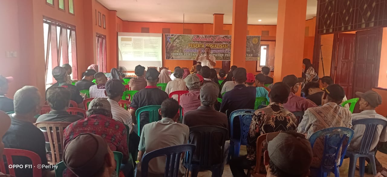 Sosialisasi Sertifikasi ISPO (Indonesia Sustainable  Palm Oil)