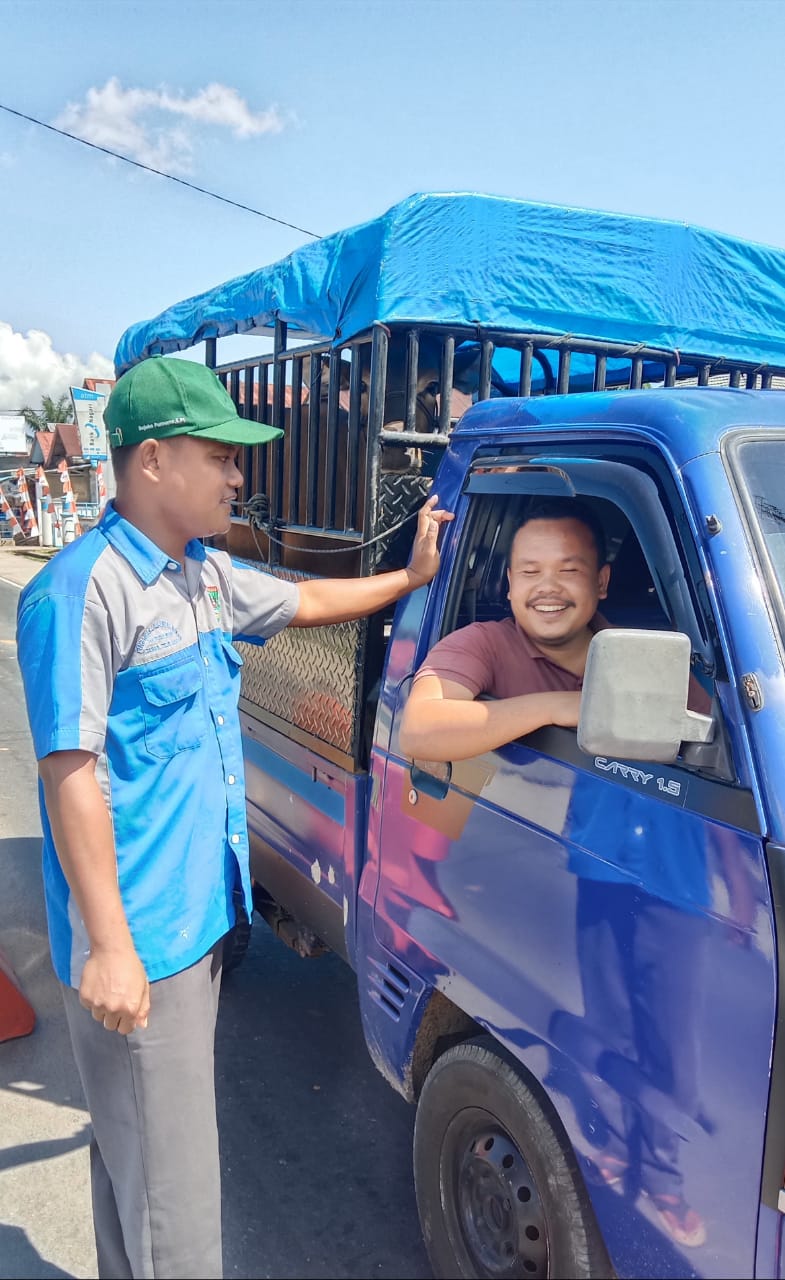 Pos Check Point Silaut Pengawasan Lalu Lintas Ternak di Perbatasan Pesisir Selatan dengan Kabupaten 