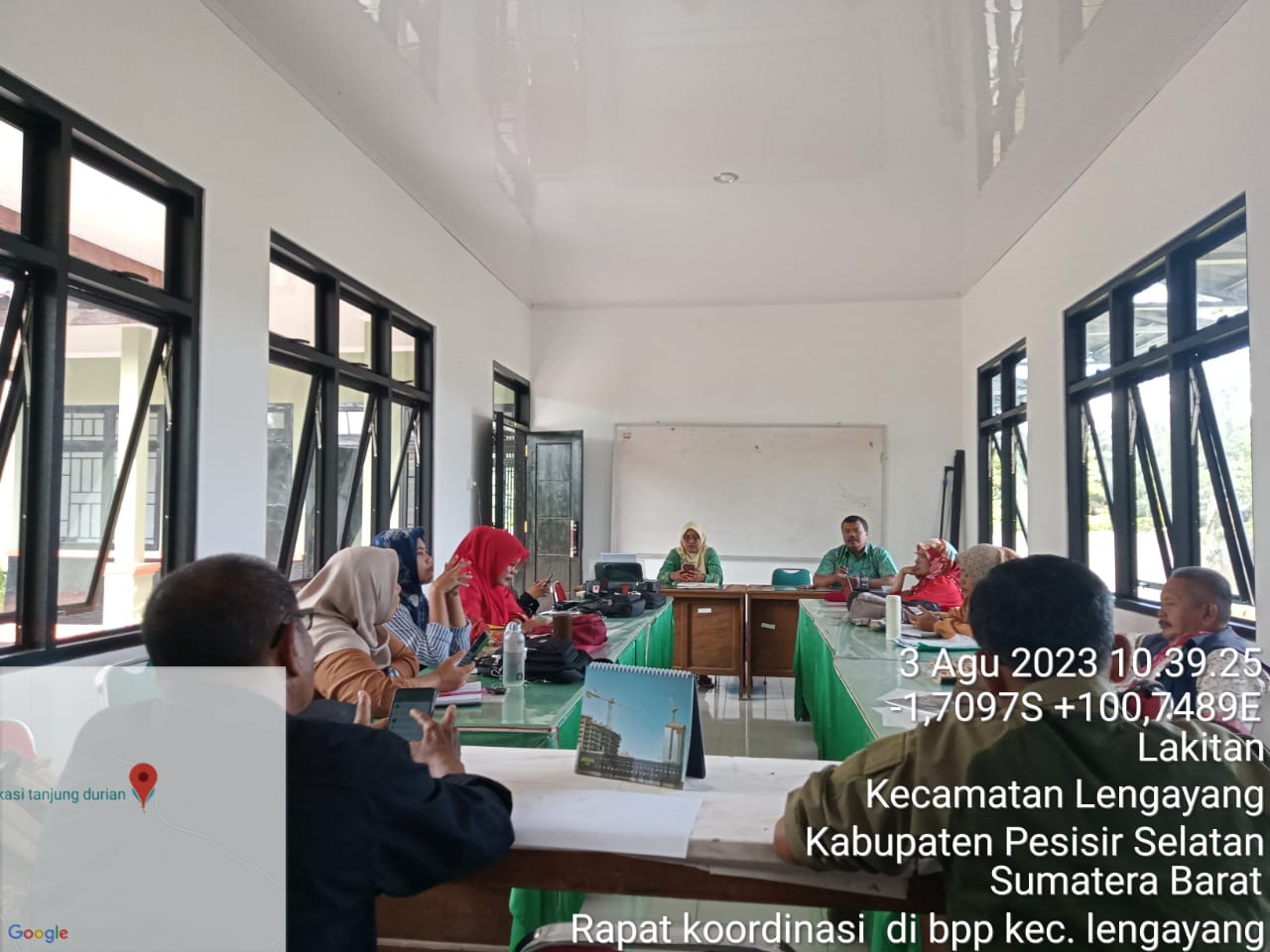 Rapat koordinasi di BPP Lengayang