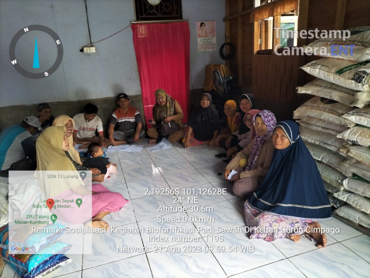 Sosialisasi Kegiatan Biofortifikasi Dan Pembagian Saprodi Di Poktan Gurun Cimpago 