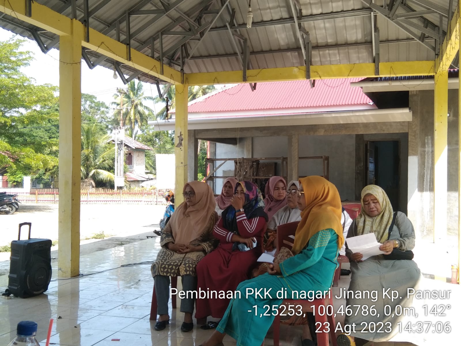 Pembinaan PKK Pokja 3 Nagari Jinang Kamp.Pansur oleh BPP Koto XI Tarusan