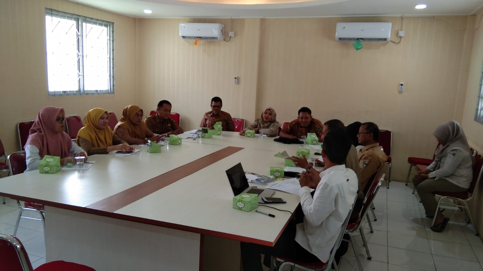 PIMPIN BPP RANAH PESISIR MENGHADIRI RAPAT PEMBENTUKAN KERJA SAMA PENERIMA AKSES REFORMA AGRARIA 