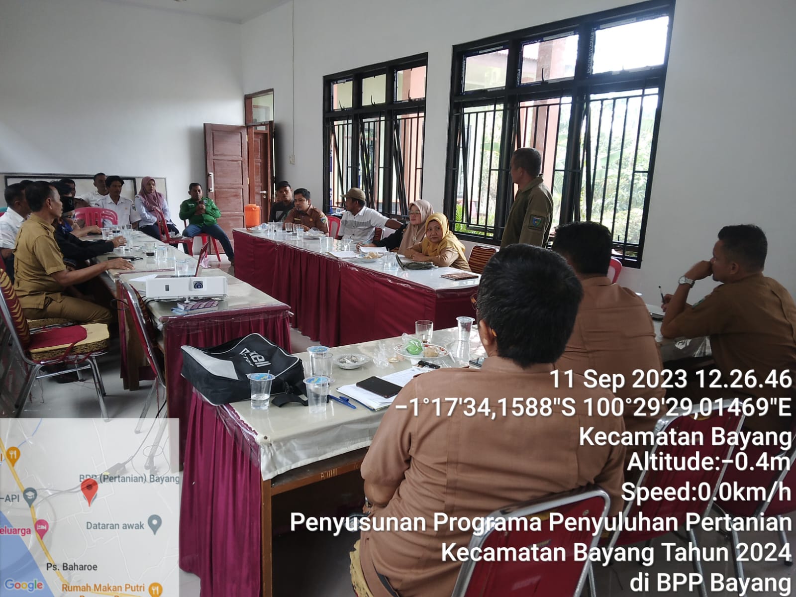 Penyusunan Programa BPP Kecamatan Bayang Tahun 2024