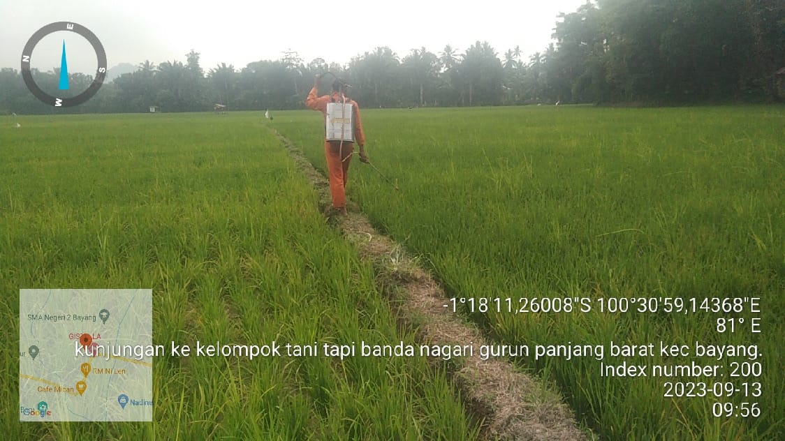 Kunjungan Ke kelompok Tani Tapi Banda Gurun Panjang Barat