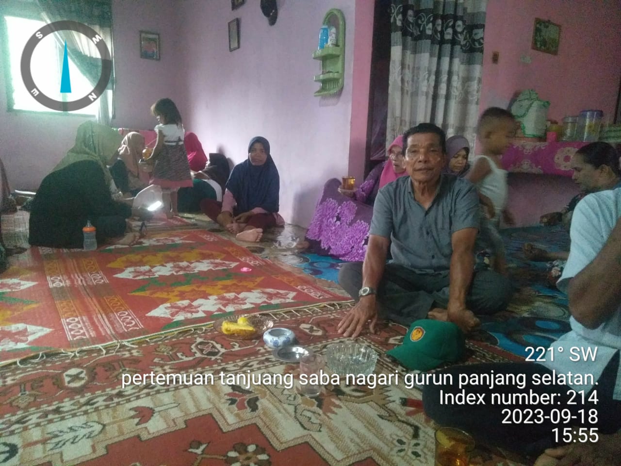 Pertemuan Kelompok Tani Tanjung Saba Gurun Panjang Selatan