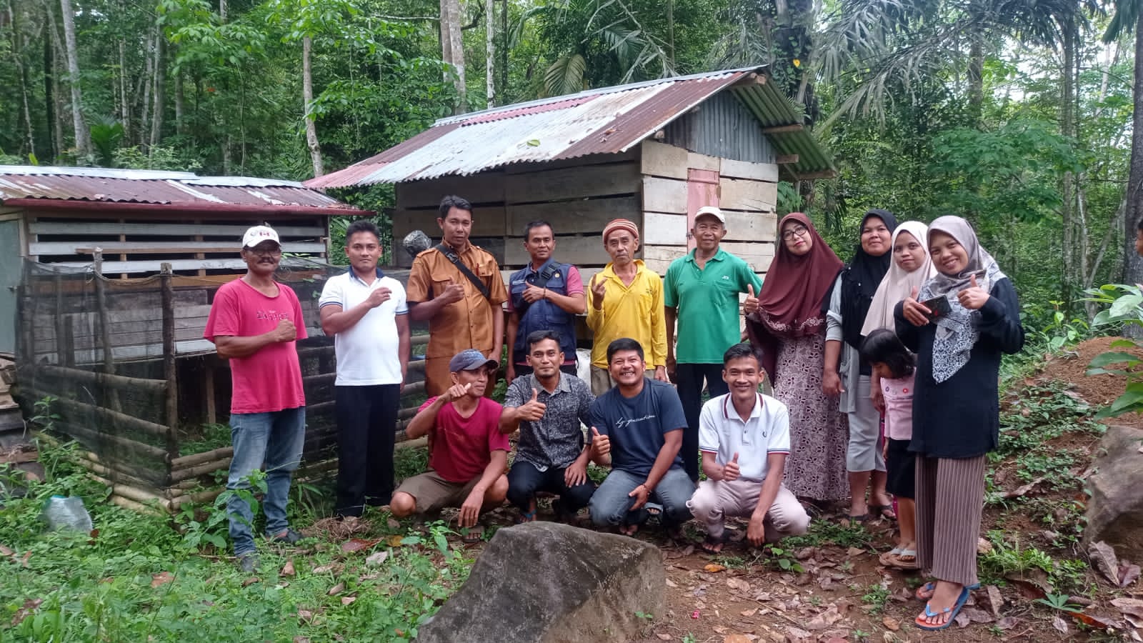 Musyawarah Pembentukan Kelompok Tani Ternak Rakyat Millenials di Nagari Pelangai Kaciak