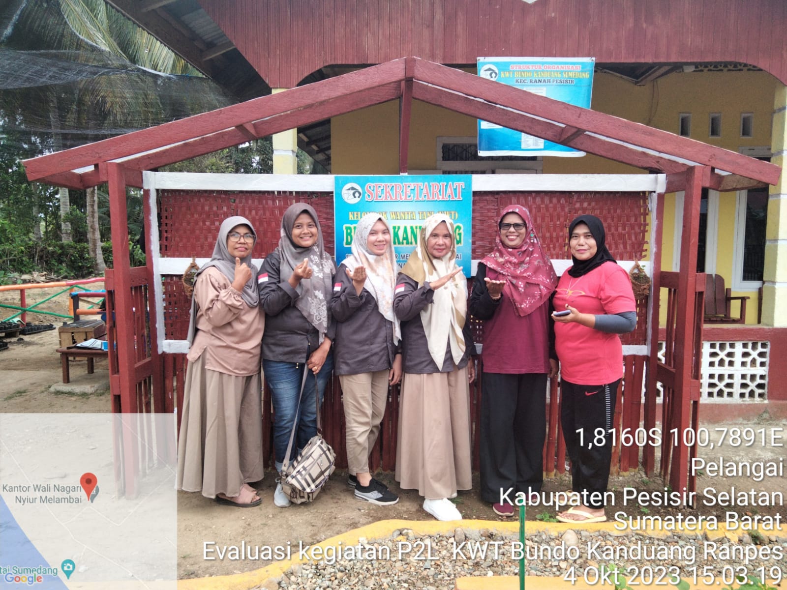 Evaluasi Kegiatan P2L Kelompok Wanita Tani (KWT) Bundo Kanduang di Nagari Nyiur Melambai, Kecamatan 