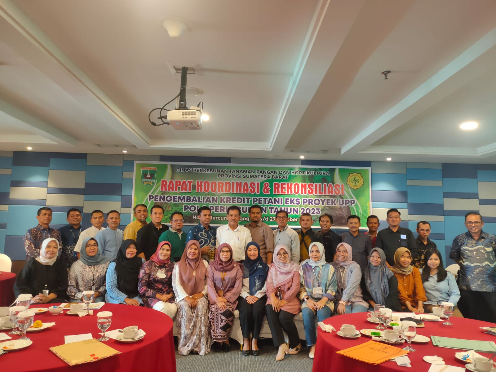 Rapat Koordinasi dan Rekonsiliasi Pengembalian Kredit Petani Eks Proyek Perkebunan