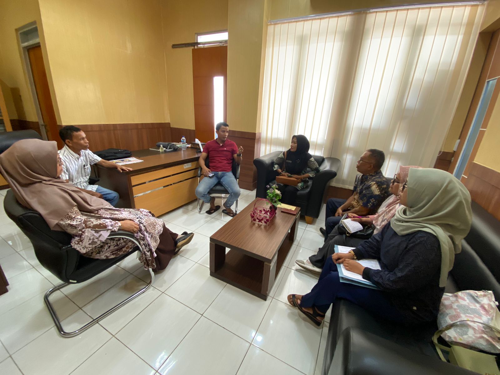 Konsultasi Permintaan Narasumber Pertemuan Focus Group Discussion ke DPKH Provinsi Sumbar