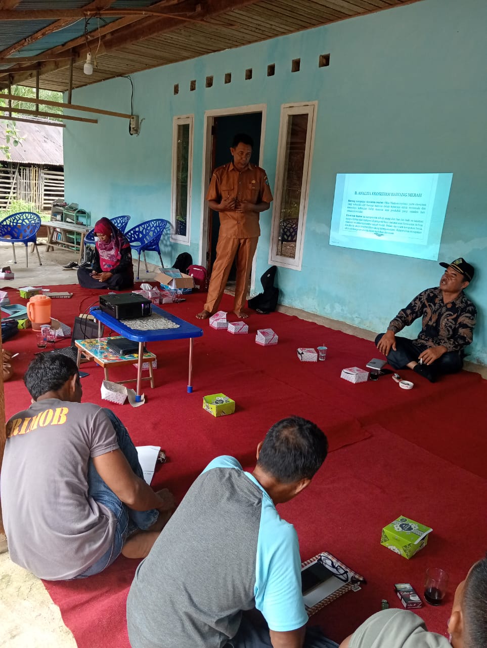 PERTEMUAN KE 3 SL GAP BAWANG MERAH DI POKTAN ELOK SAIYO