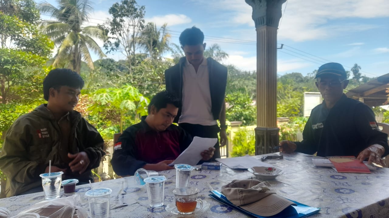 Pendataan STDB program dinas pertanian kabupaten pesisir selatan bidang perkebunan