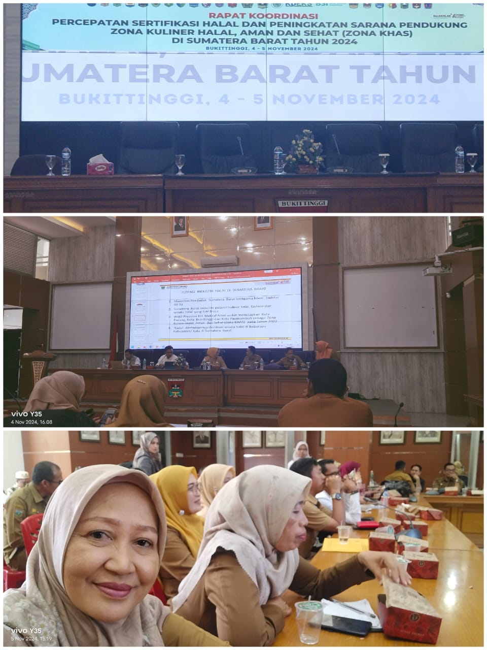 Rapat Koordinasi “Percepatan Sertifikasi Halal dan Peningkatan Sarana Pendukung Zona Kuliner Halal, 