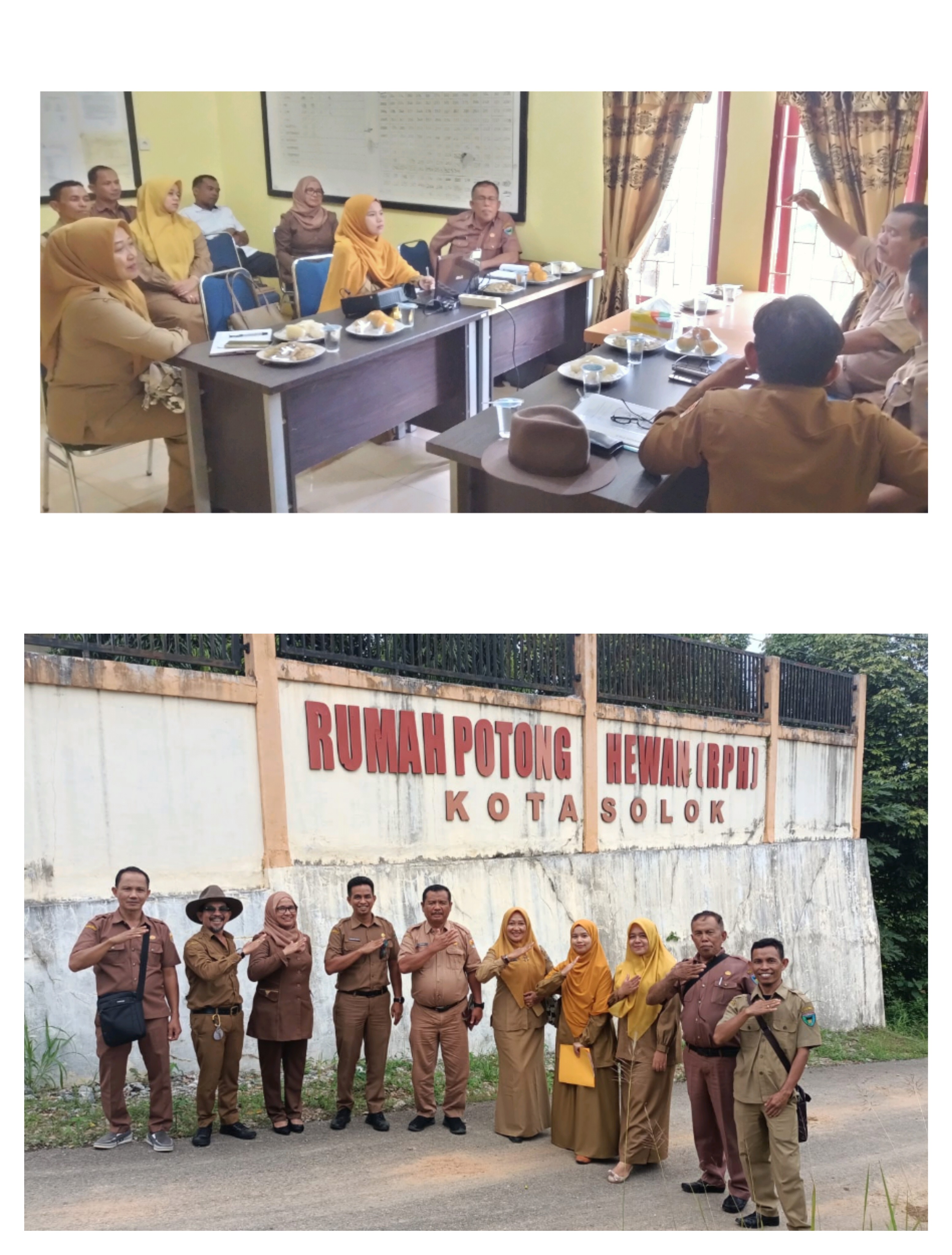 Kembangkan RPH, Distan Kabupaten Pesisir Selatan Lakukan Studi Tiru ke RPH-R Kota Solok*