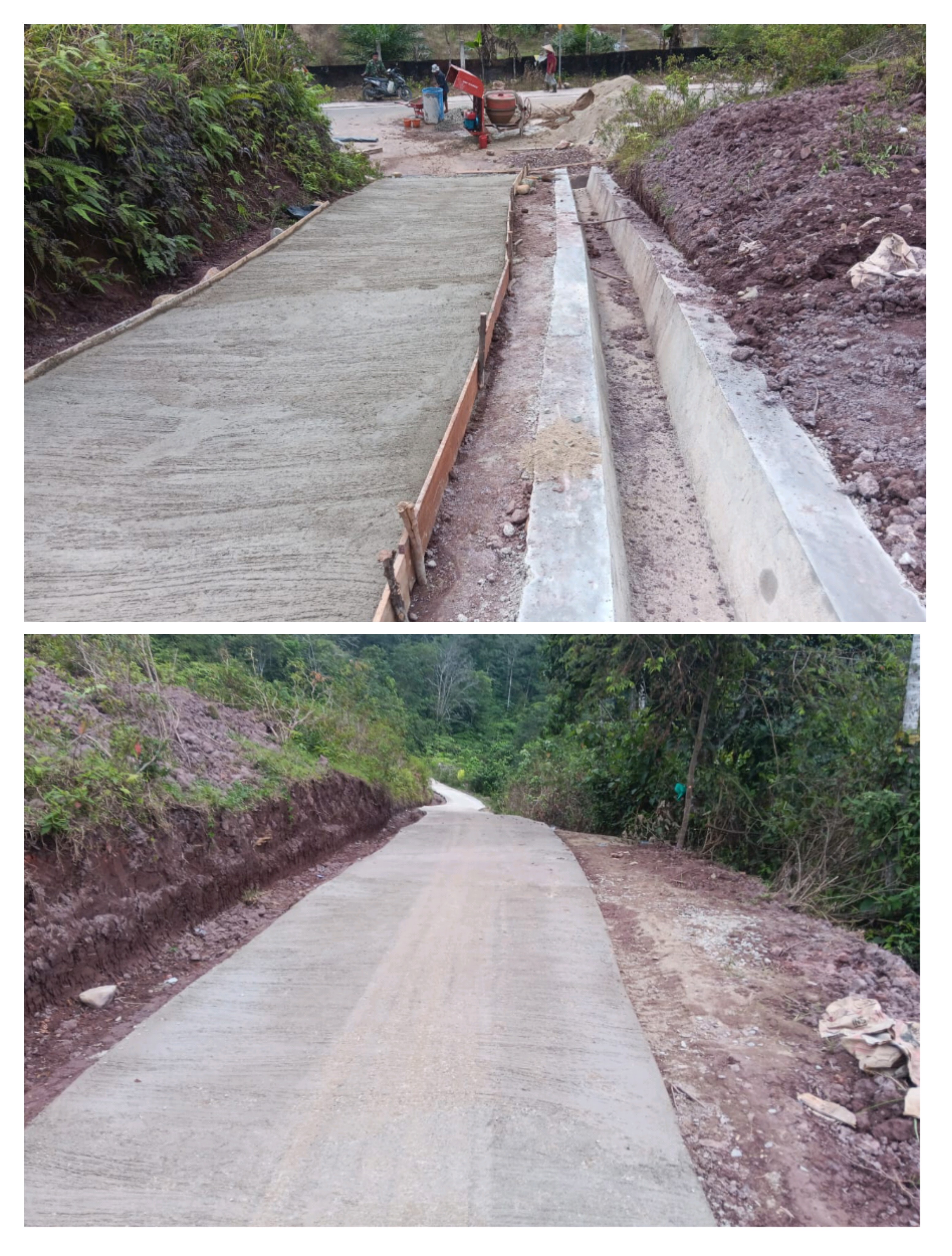 AKSES JALAN PRODUKSI KELOMPOK TANI BUKIK LANTIAK NAGARI PAINAN TIMUR