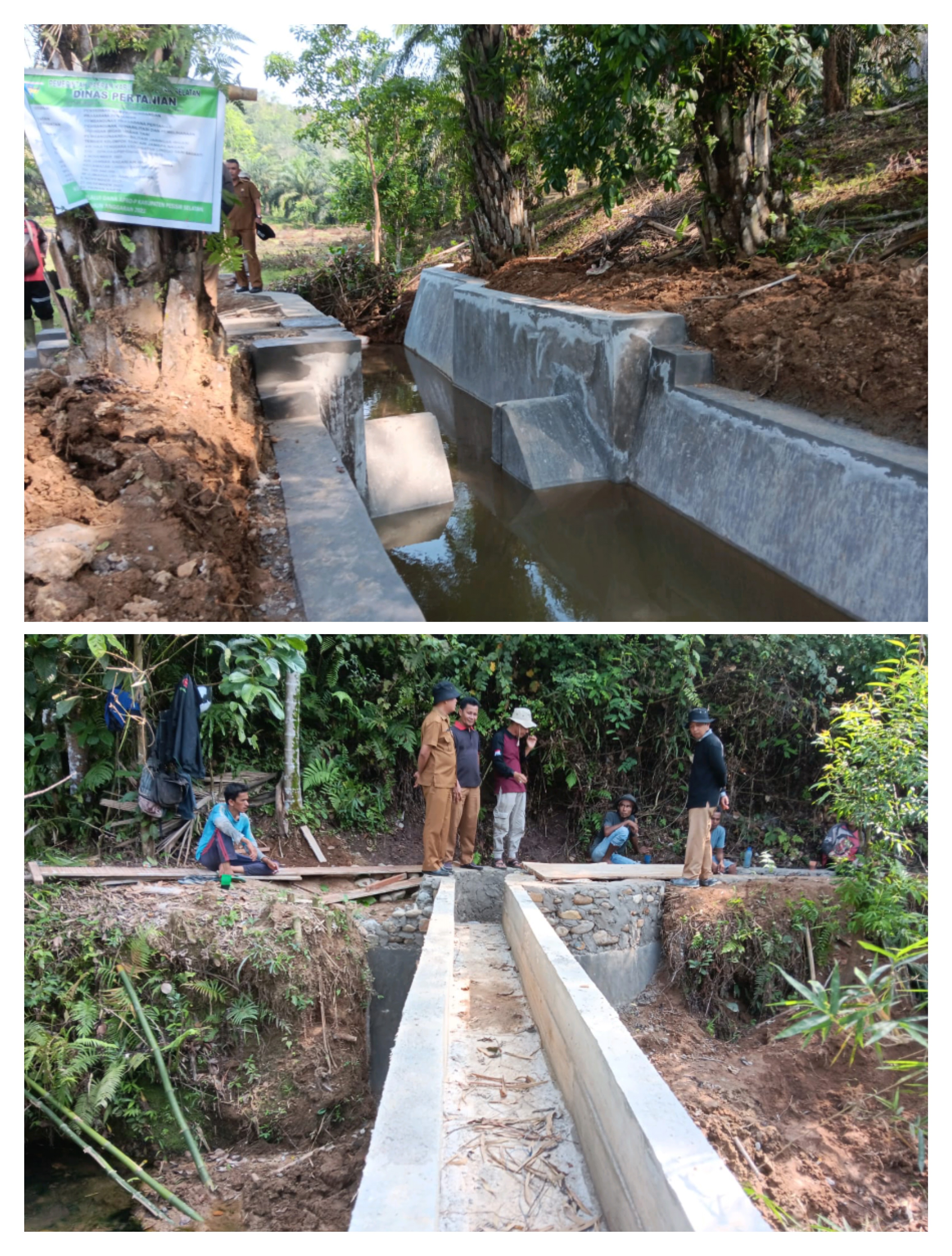 IRIGASI KELOMPOK TANI AIR JAMBAK AKAN SELESAI DIBANGUN