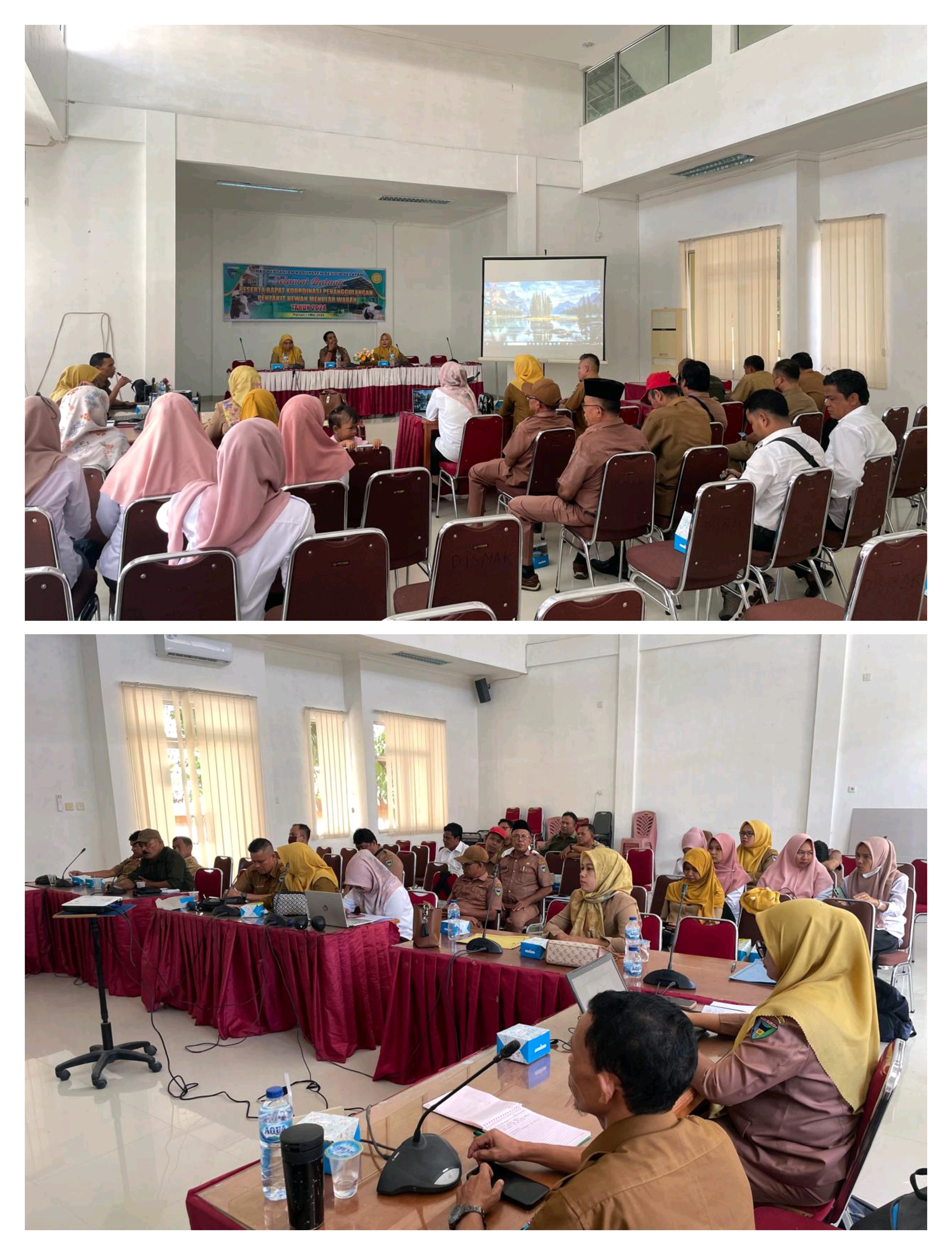 Bidang Keswan Gelar Rapat Koordinasi Penanggulangan Penyakit Hewan Menular Wabah Tahun 2024