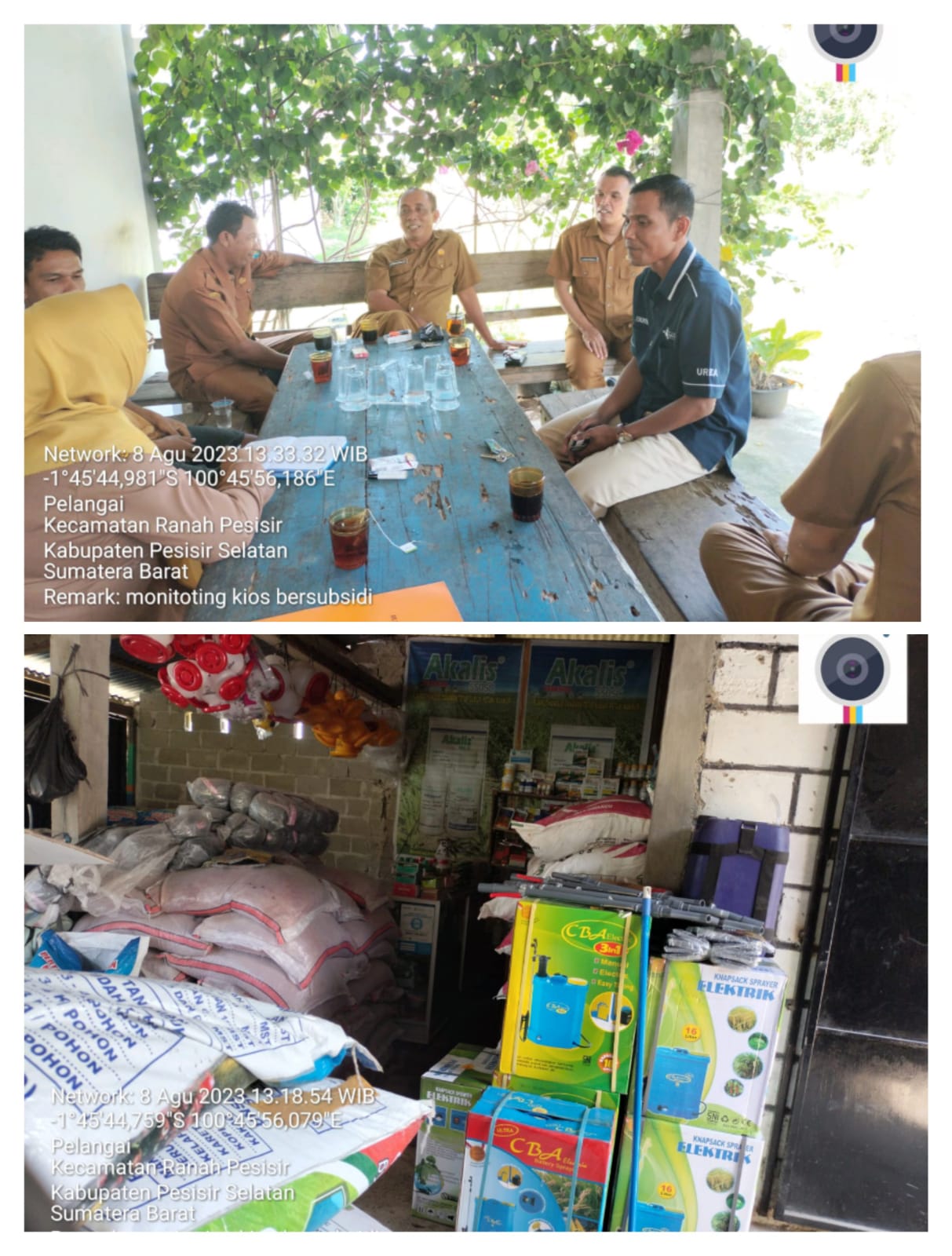 KP3 (KOMISI PENGAWASAN PUPUK DAN PESTISIDA) KABUPATEN PESISIR SELATAN  MELAKUKAN PENGAWASAN KE KIOS 