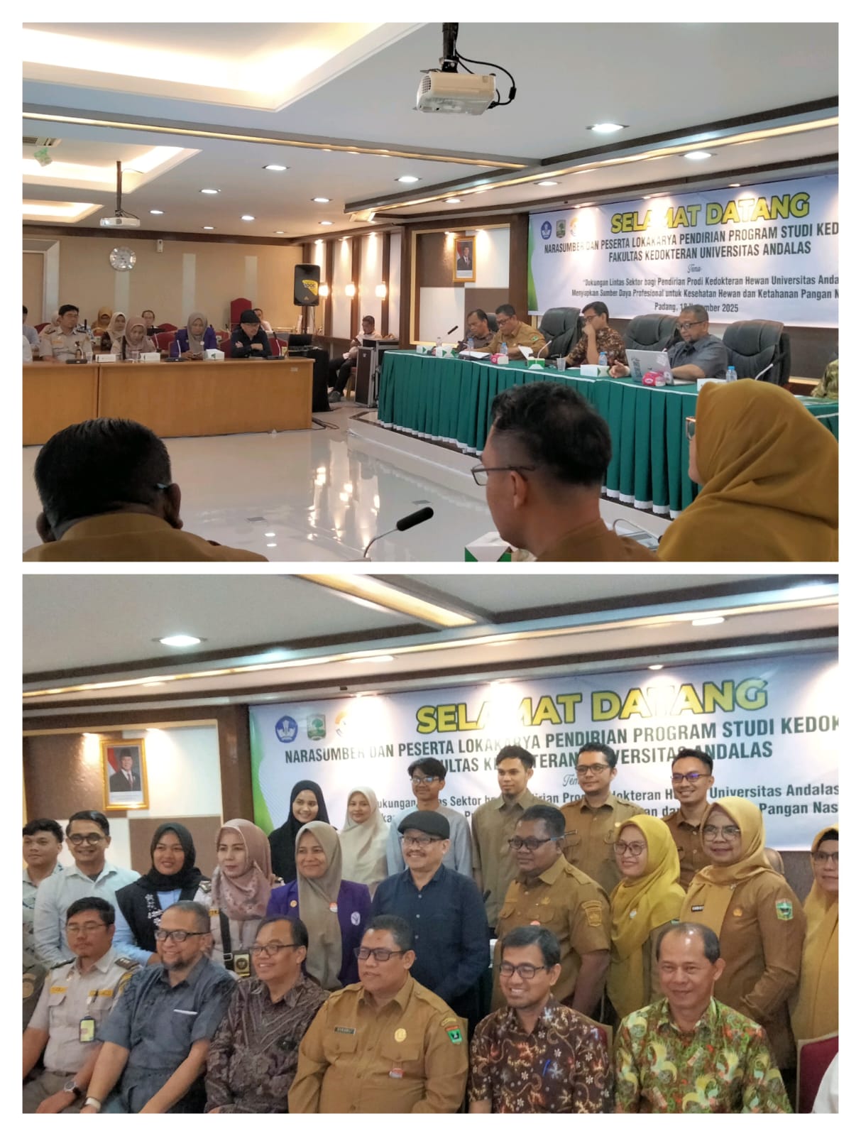 Bidang Keswan Hadiri Lokakarya Pendirian Kedokteran Hewan Unand