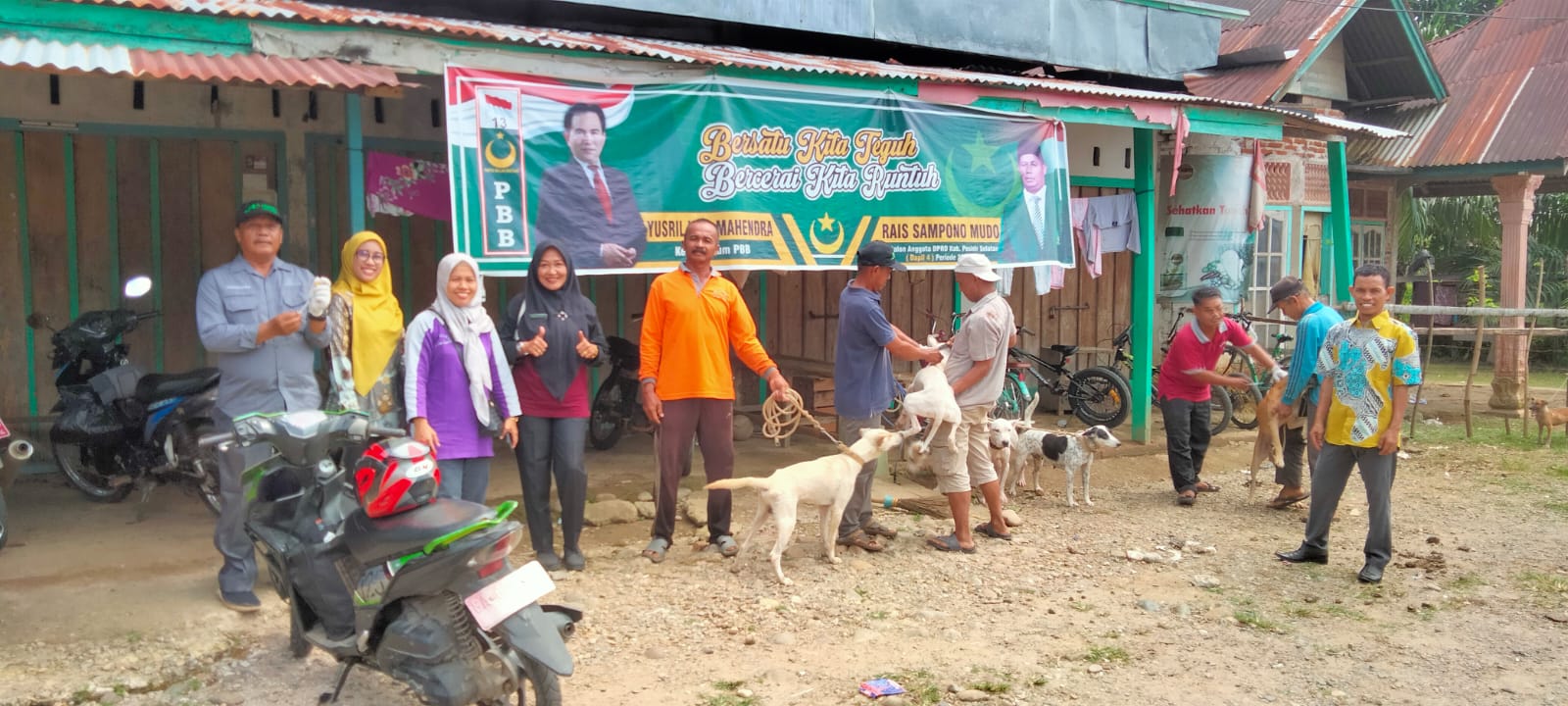 Monitoring Vaksinasi Rabies di Nagari Punggasan Timur Kecamatan Linggo Sari Baganti