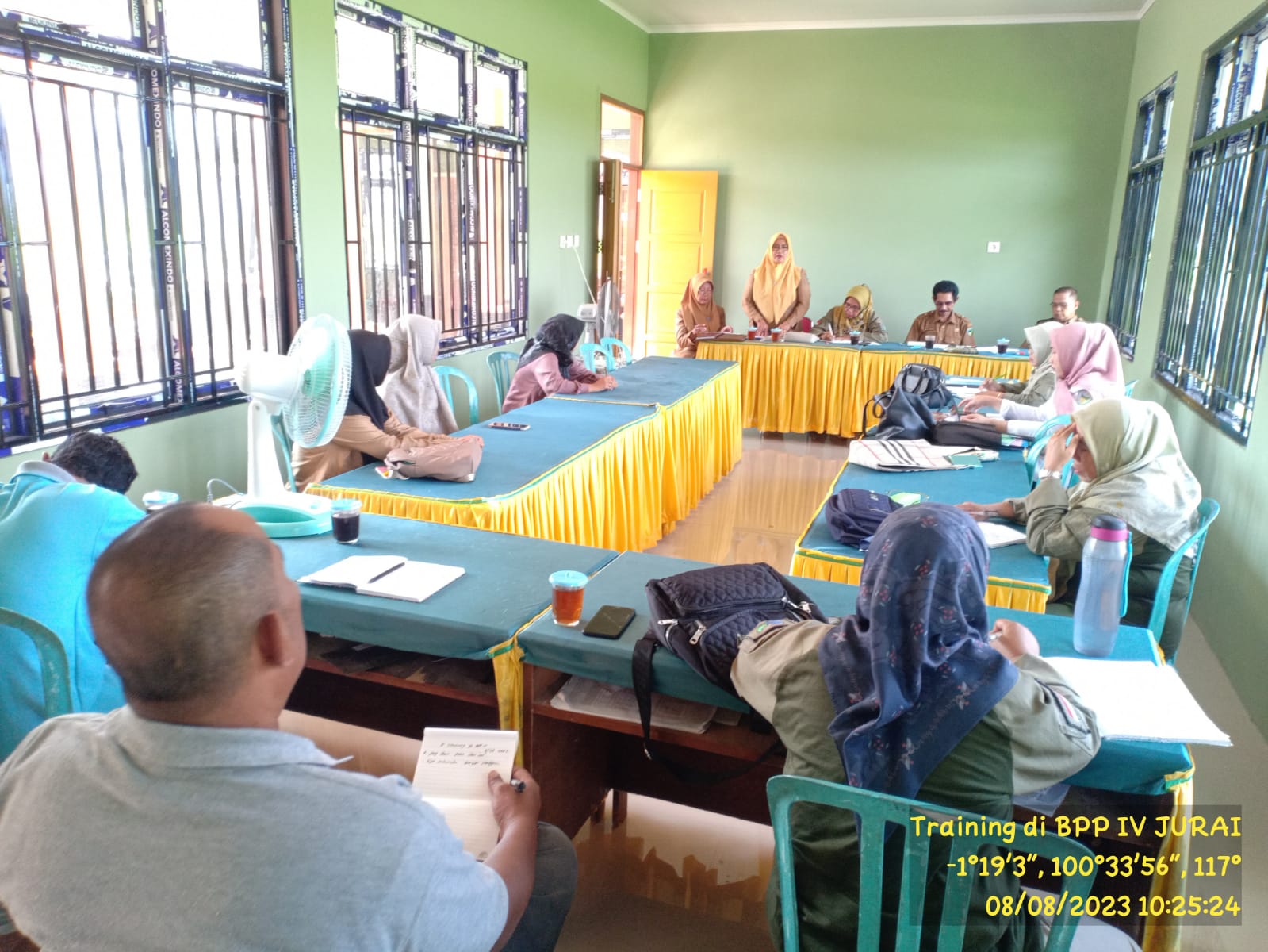 Pelakasanaan Training di Balai Penyuluhan Pertanian (BPP) Kecamatan IV Jurai