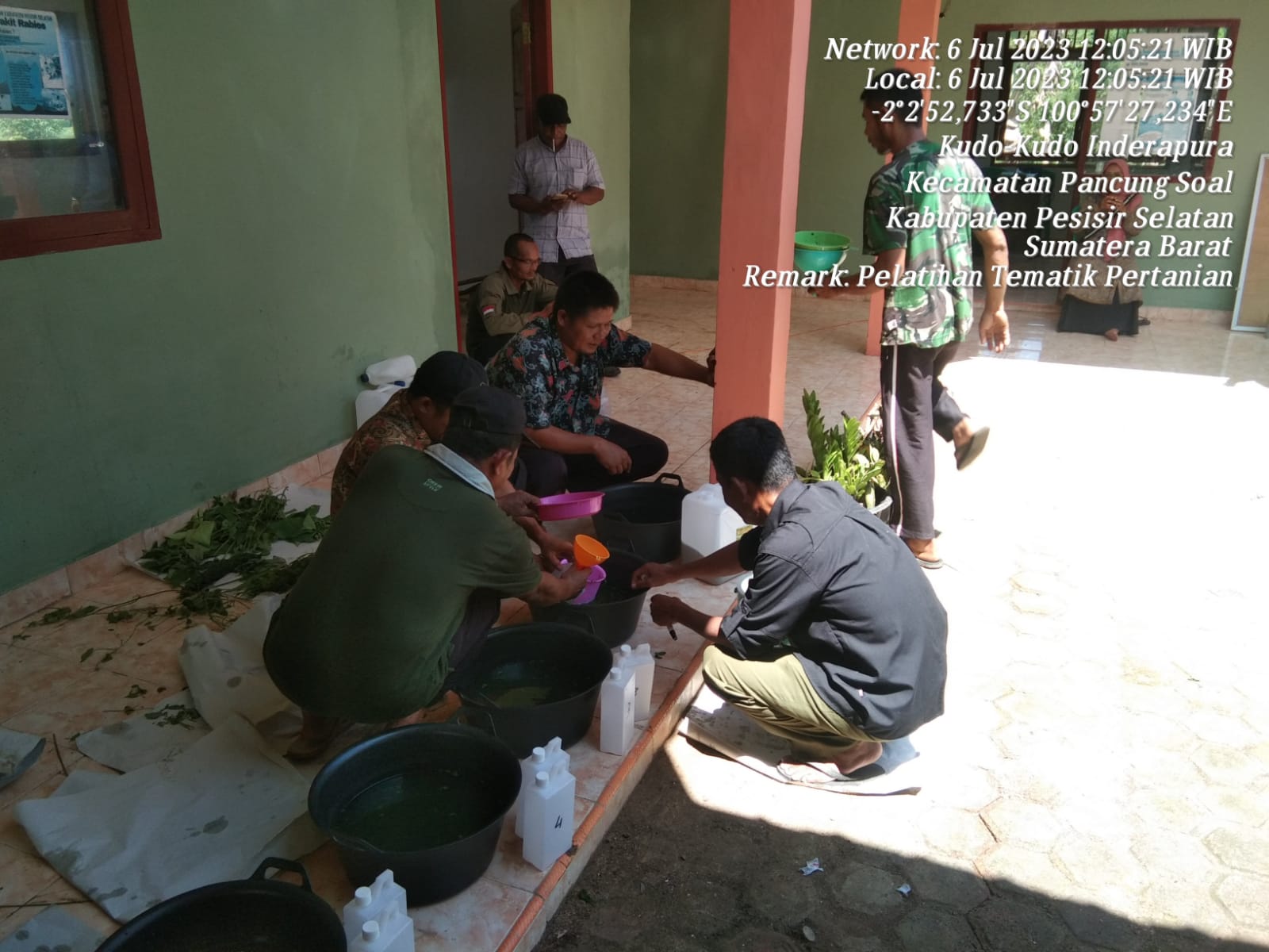 Bidang Penyuluhan Melakukan Pelatihan Tematik di Kecamatan Air Pura