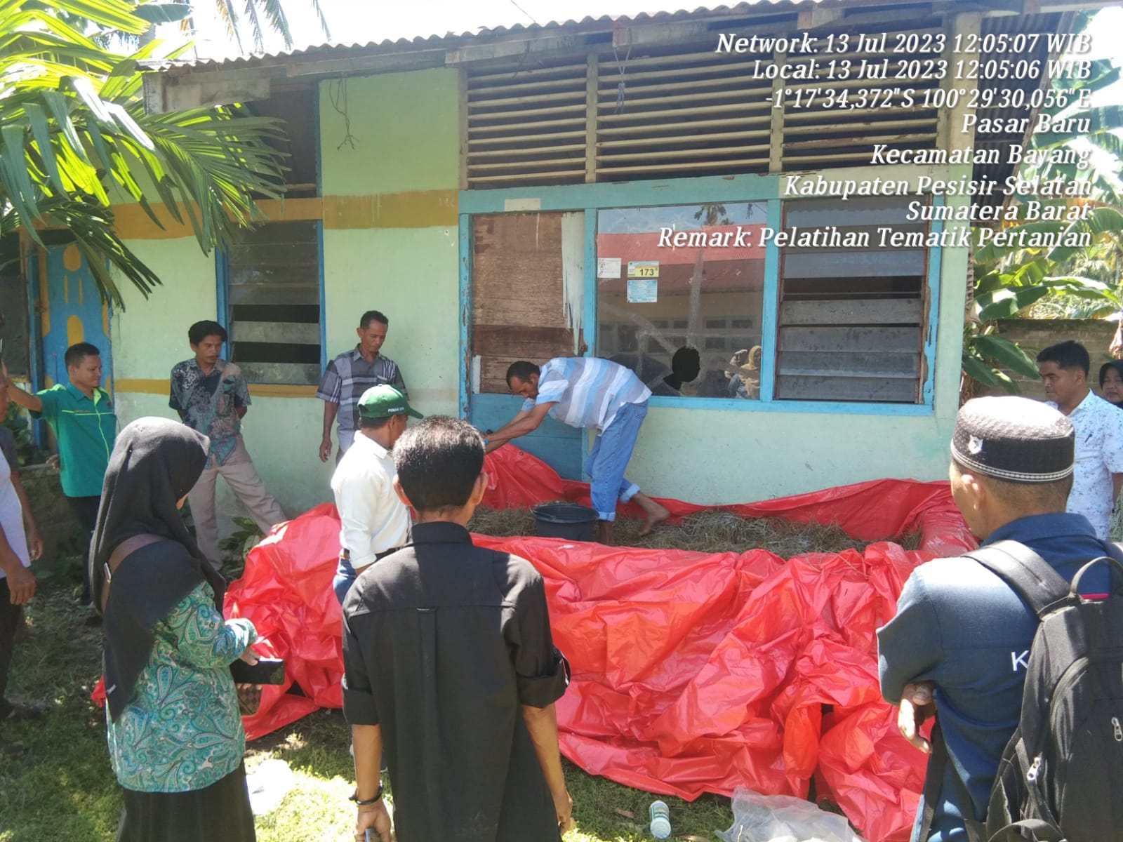 Bidang Penyuluhan Melaksanakan Pelatihan Tematik di Kecamatan Bayang
