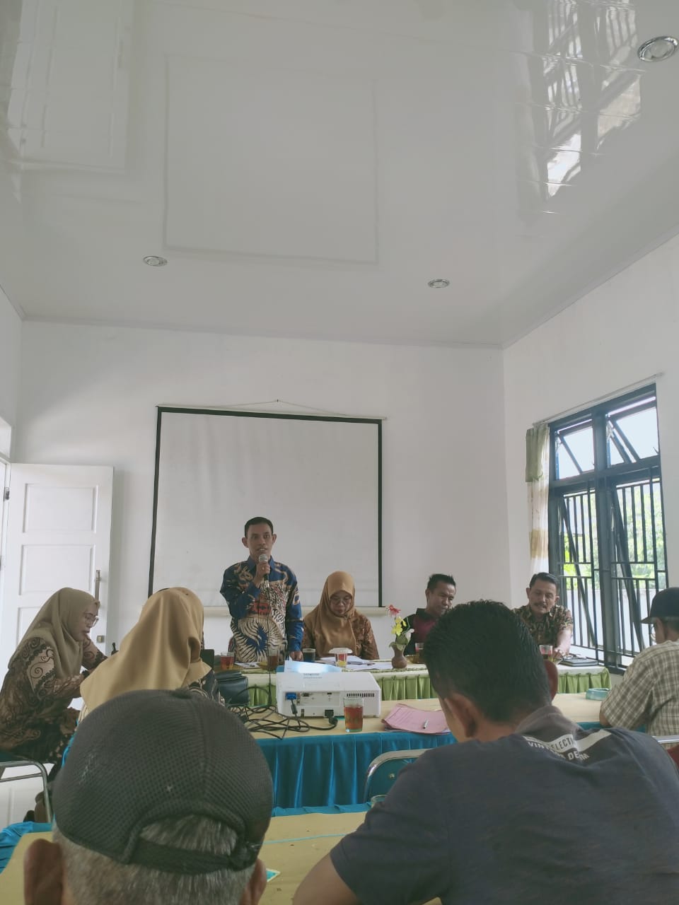 Fungsional Medik Veteriner Ikuti Pertemuan Penyusunan Programa Penyuluhan di Kec. Linggo Sari Bagant