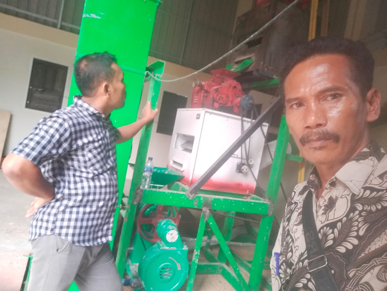 monitoring dan evaluasi perkembangan RMU dan lumbung pangan