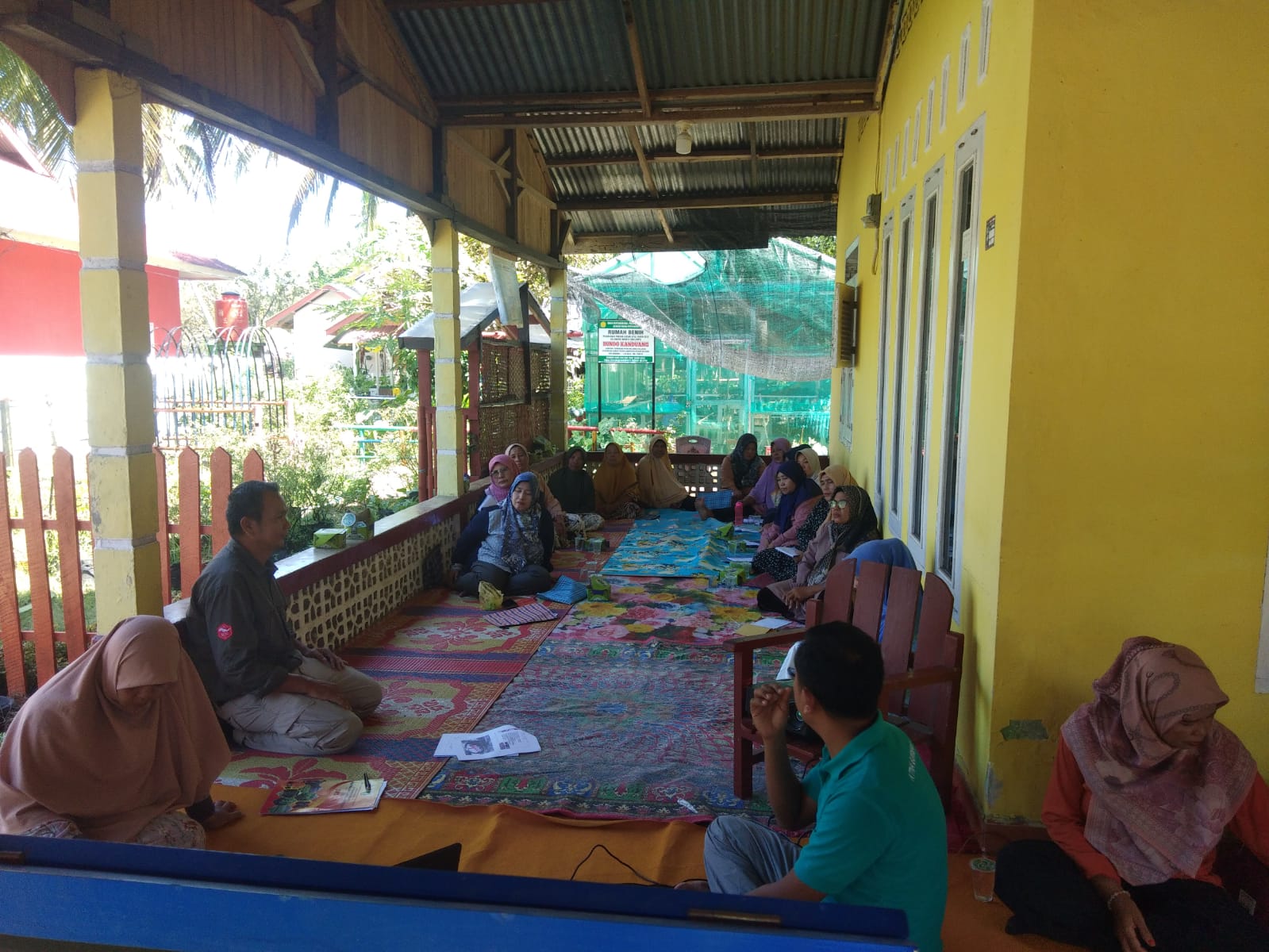 Sekolah Lapang Komoditi Kelapa Tanggal 26 April 2024 di Kecamatan Ranah Pesisir