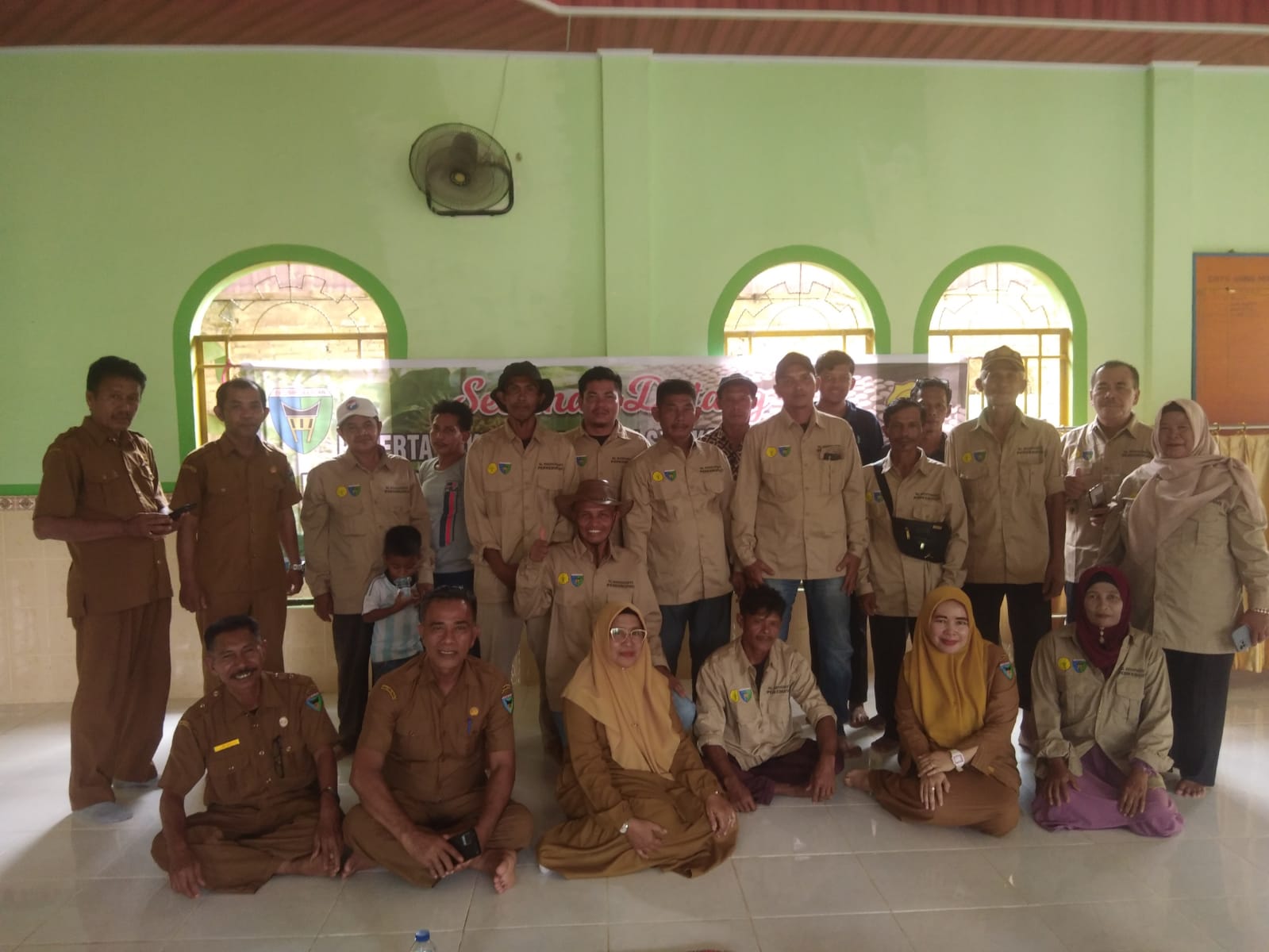 Sekolah Lapang Komoditi Gambir  Tanggal  7Mei 2024 di Kecamatan Batang Kapas 