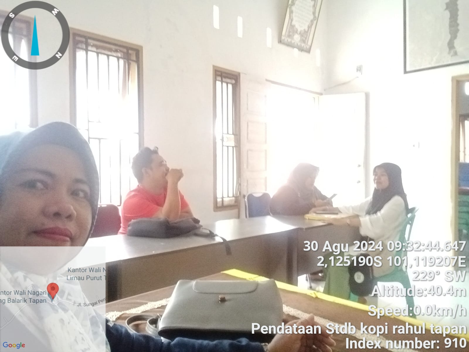 Koordinasi Pendataan STDB (Surat Tanda Daftar Budidaya) Kopi di Nagari Talang Balarik