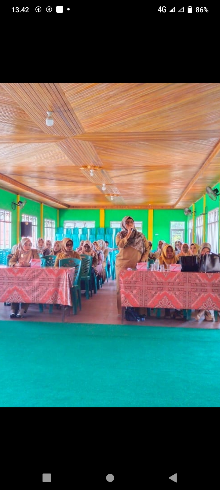 Menghadiri Musnag Nagari Kambang Barat