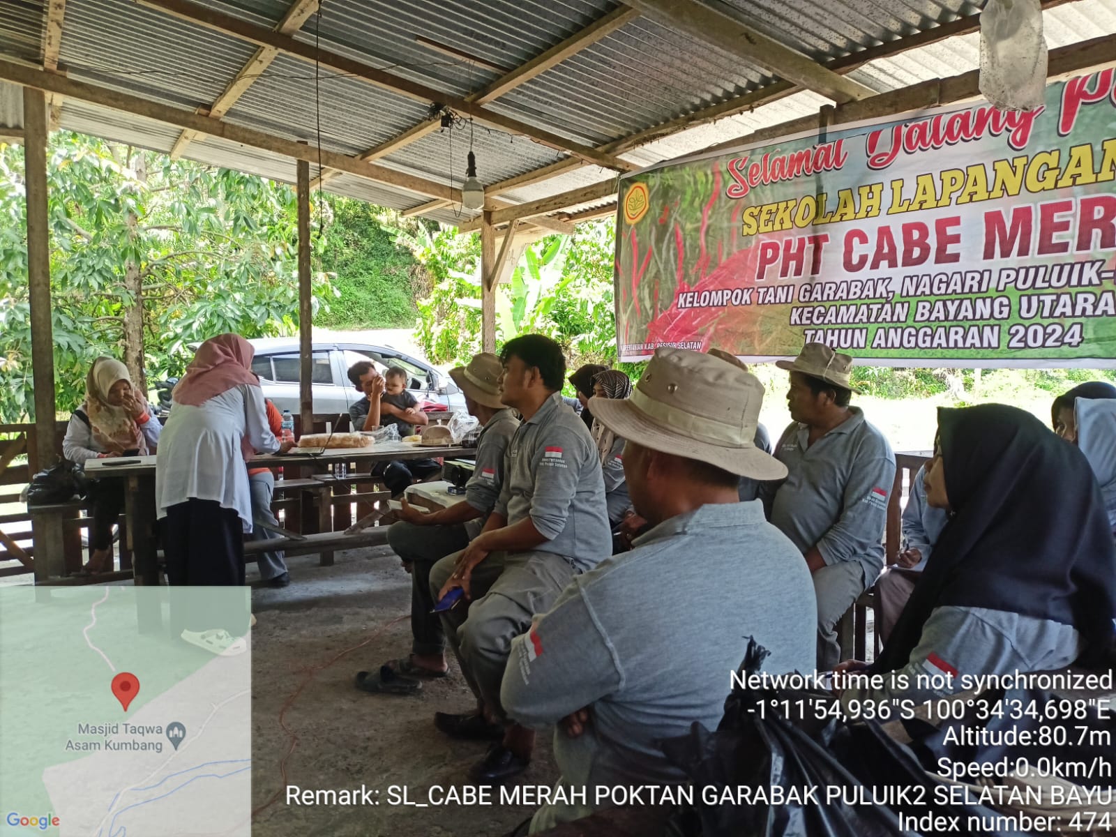 Penanganan Pasca Panen Cabe Menjadi Materi SL PHT Cabe di Poktan Garabak