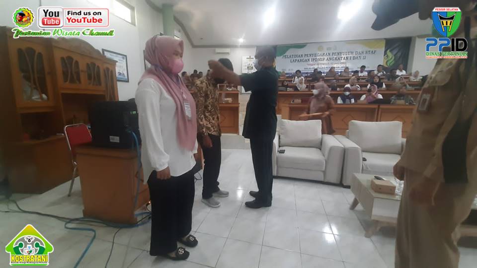 PELATIHAN PENYEGARAN PENYULUH DAN STAF LAPANGAN IPDMIP  JAMBI