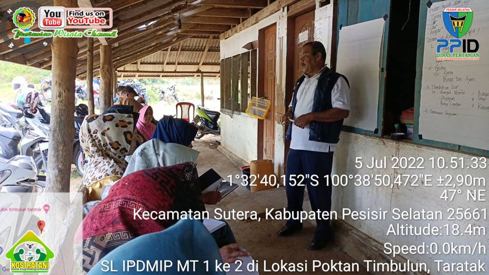 SL IPDMIP PERTEMUAN KE-2 DI POKTAN TIMBULUN, D I TARATAK TIMBULUN