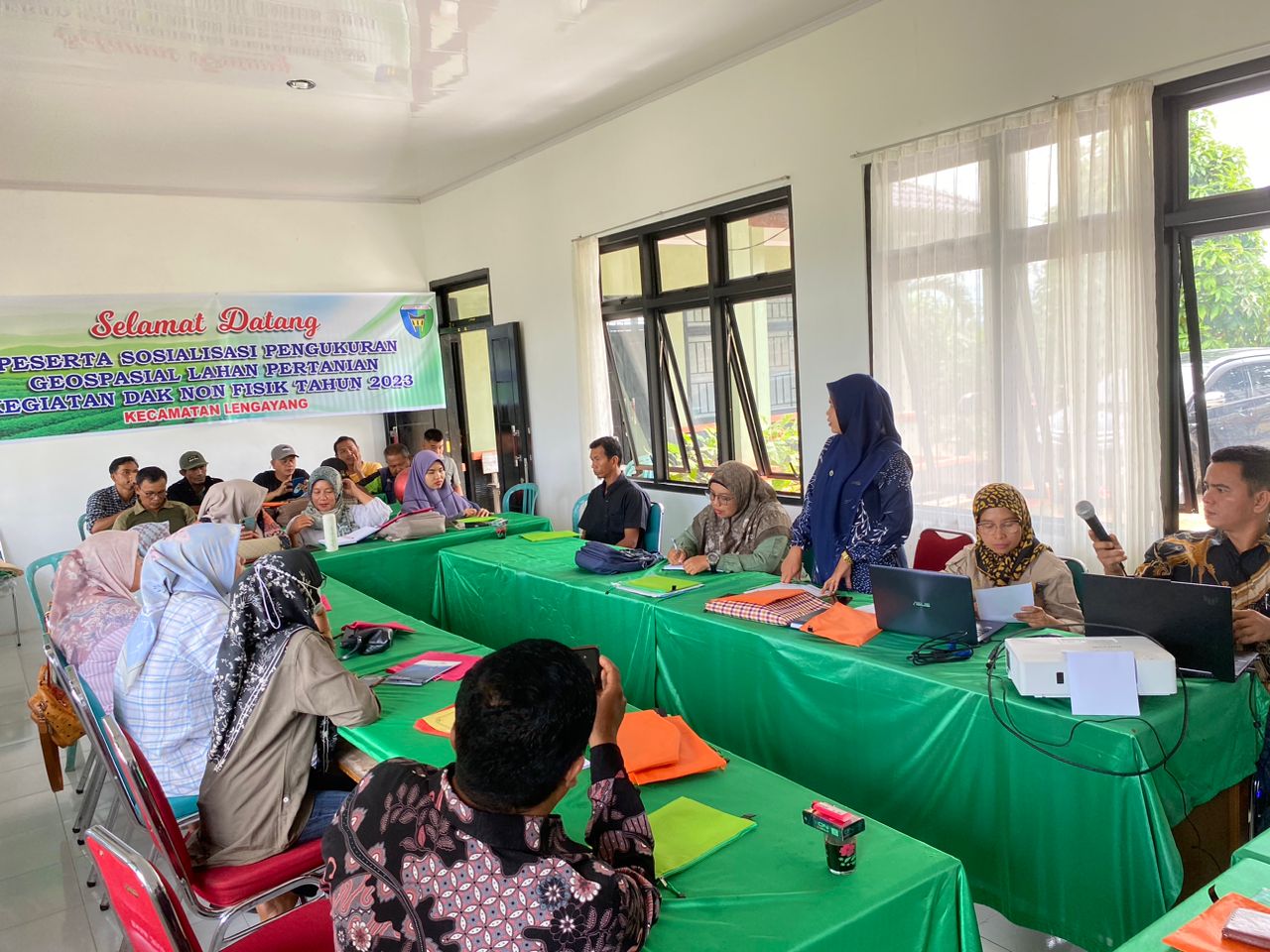 Sosialisasi Pengukuran Lahan di BPP Lengayang