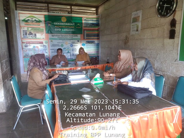 Training ( Pembinaan dan Pelatihan ) Rutin Penyuluhan Pertanian di BPP