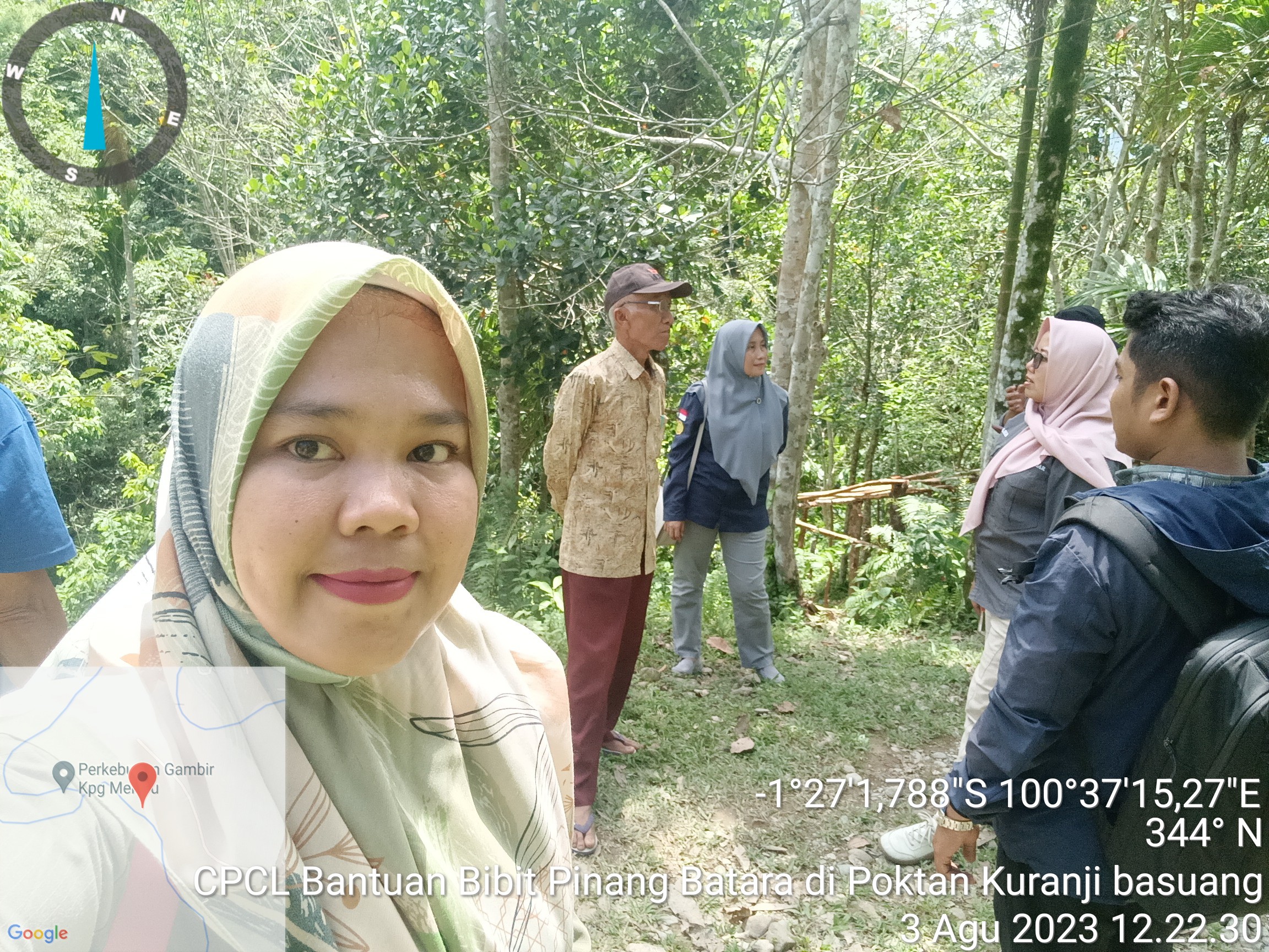 CPCL BANTUAN BIBIT PINANG BATARA DI KECAMATAN BATANG KAPAS